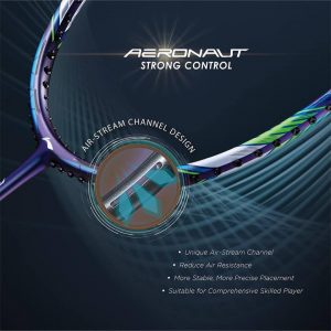 Công nghệ Aeronaut technology platform trên vợt cầu lông lining