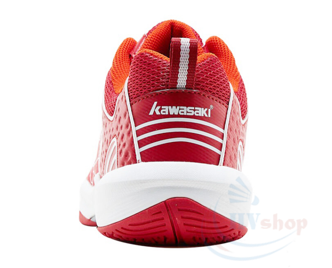 Giày cầu lông Kawasaki K081 đỏ - Gót giày