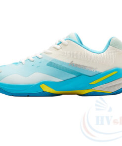 Giày cầu lông Kawasaki K366 xanh trắng - Má ngoài