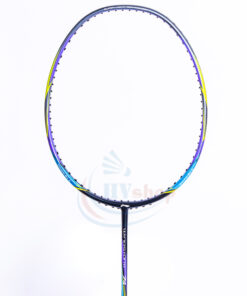 Vợt cầu lông Lining Windstorm 72 tím xanh - Mặt vợt