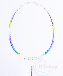 Vợt cầu lông Lining Windstorm 74 trắng xanh - Mặt vợt