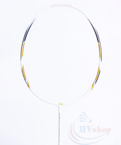 Vợt cầu lông Lining Windstorm 78 plus trắng vàng - Mặt vợt