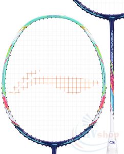 Vợt cầu lông Lining Aeronaut 7000i xanh tím - Mặt vợt