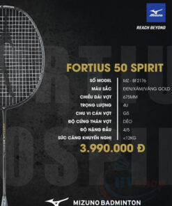 Vợt cầu lông Mizuno Fortius 50 Spirit