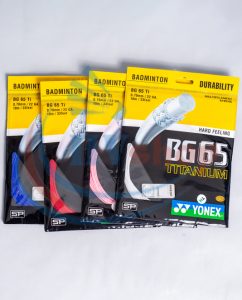 Cước cầu lông tốt nhất - Yonex BG65 Titanium