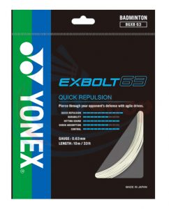 Cước cầu lông tốt nhất - Yonex Exbolt 63