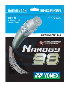 Cước cầu lông tốt nhất - Yonex Nanogy 98