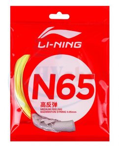 Cước vợt cầu lông đánh sướng nhất của Lining - Lining N65