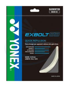 Cước vợt cầu lông đánh sướng - Yonex Exbolt 63