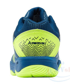 Giày cầu lông Kawasaki K163 xanh - Gót giày