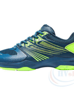 Giày cầu lông Kawasaki K163 xanh - Má ngoài