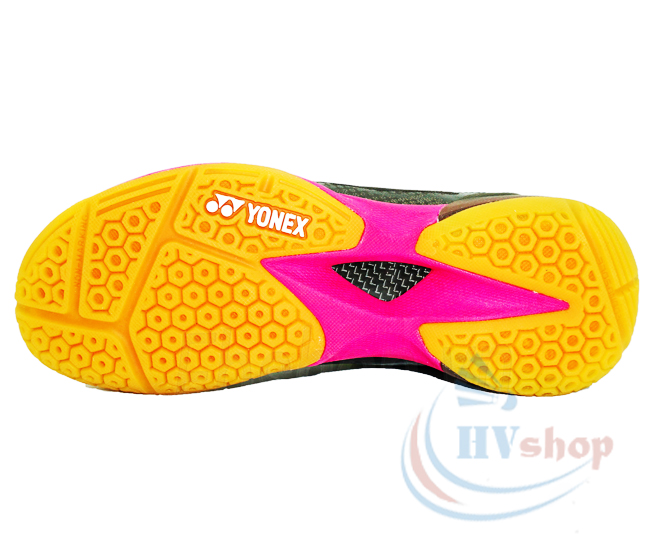 Giày cầu lông Yonex Comfort Z2 Women Đen Hồng - Đế giày
