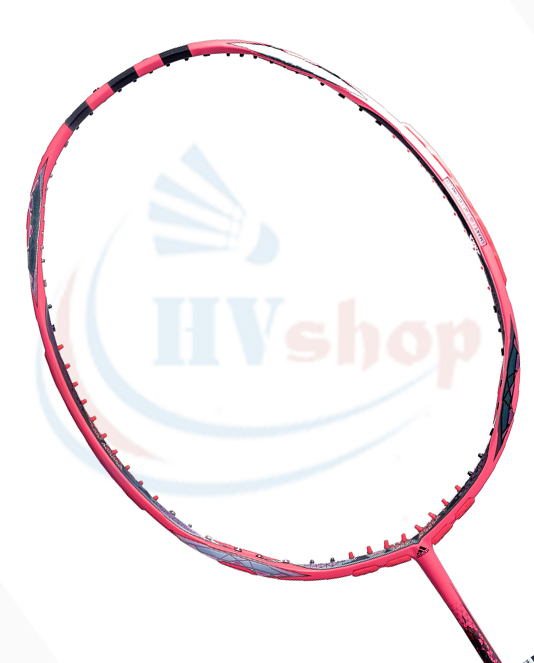 Vợt cầu lông Adidas Wucht P8 đen hồng - Mặt vợt