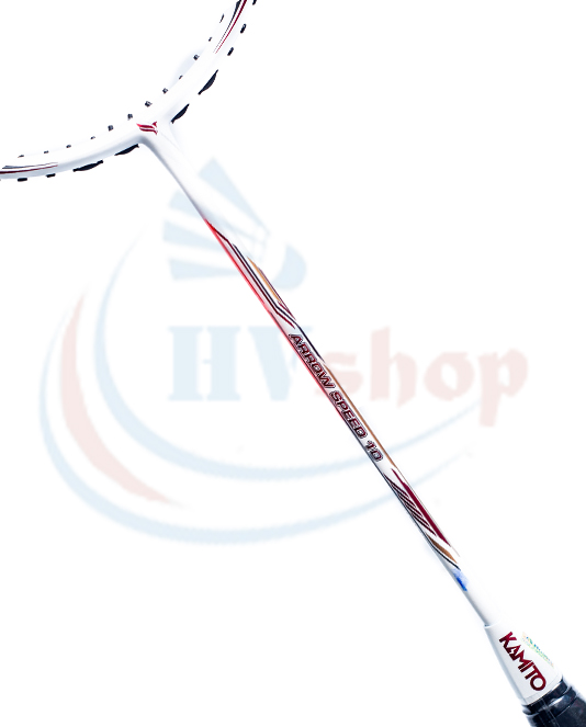 Vợt cầu lông Arrow Speed 10 trắng - Thân vợt