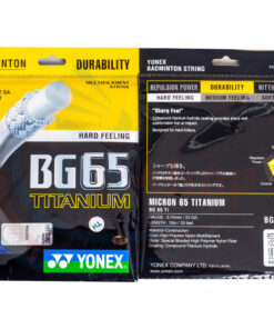 Dây cước căng vợt cầu lông Yonex BG 65 Titanium