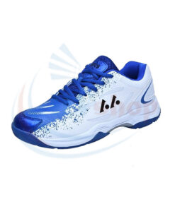 Giày cầu lông giá rẻ Lefus L018 trắng xanh