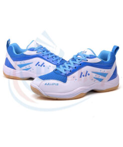 Giày cầu lông giá rẻ Lefus L05 trắng xanh