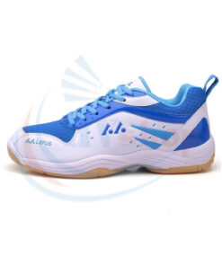 Giày cầu lông giá rẻ Lefus L05 trắng xanh