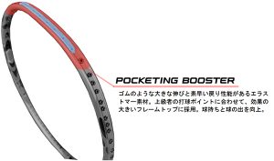 Công nghệ POCKETING BOOSTER trên vợt cầu lông Yonex Arcsaber 11 Pro