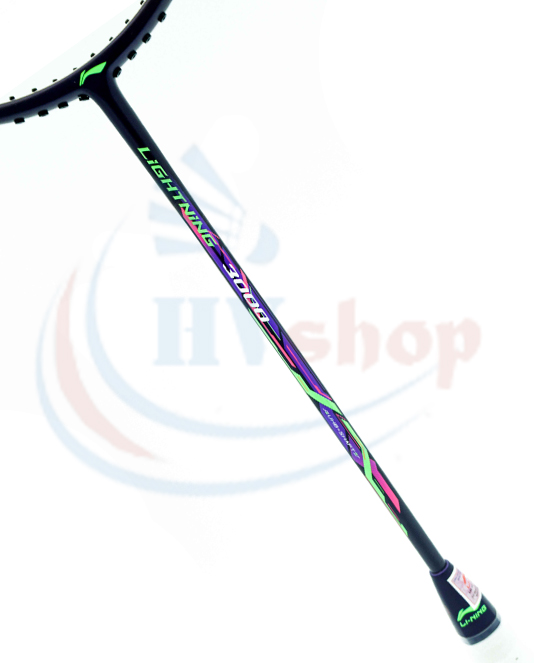 Vợt cầu lông Lining Lightning 3000 xanh chuối - Thân vợt