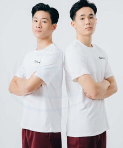 Áo cầu lông Bubadu logo nhỏ chính hãng