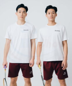 Áo cầu lông Bubadu logo nhỏ chính hãng