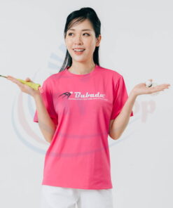 Áo cầu lông Bubadu logo to chính hãng