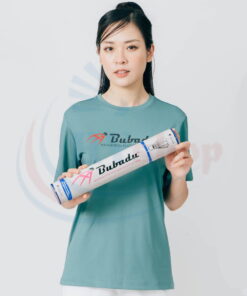 Áo cầu lông Bubadu logo to chính hãng