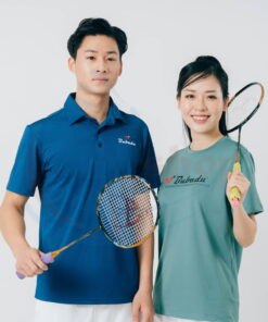 Áo cầu lông Bubadu logo to chính hãng