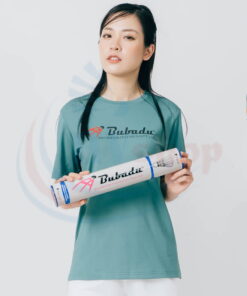 Áo cầu lông Bubadu logo to chính hãng