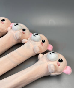 Bọc cán vợt cầu lông hình gấu