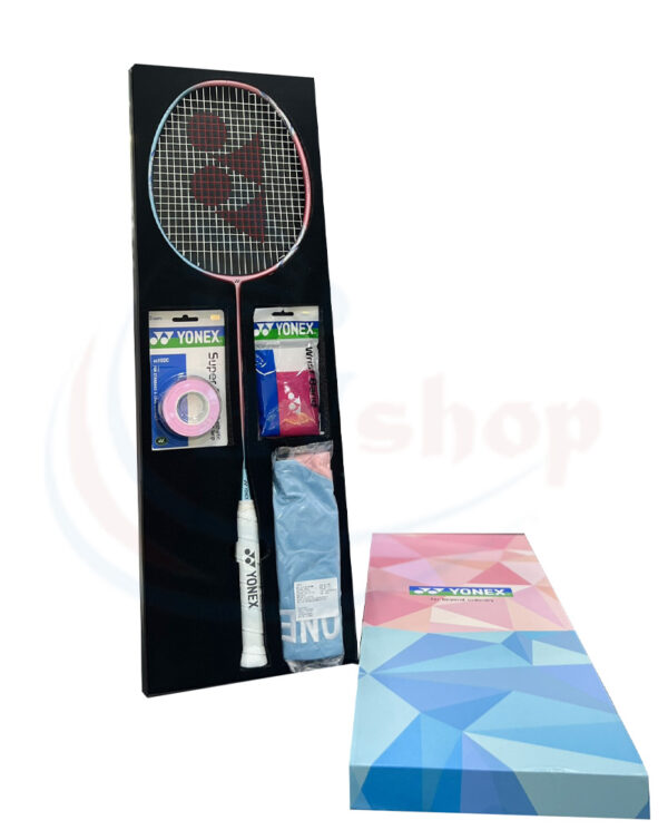 Set vợt cầu lông Yonex Astrox 11 Power hồng