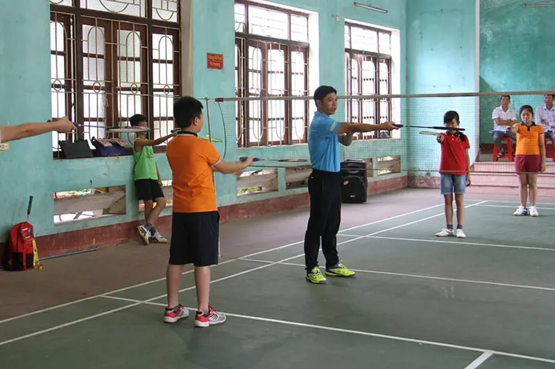 Lớp dạy cầu lông Hà Nội Đại An sport
