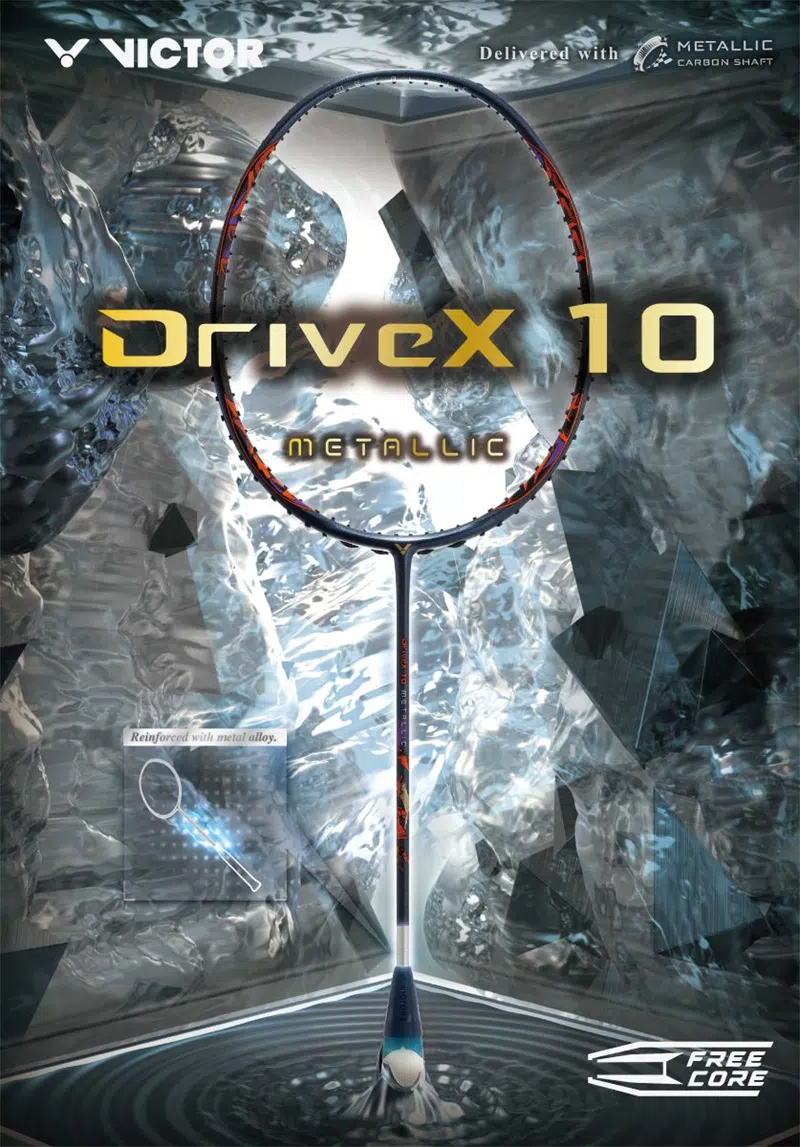 Victor DriveX 10 Metallic - Siêu phẩm nhà Victor