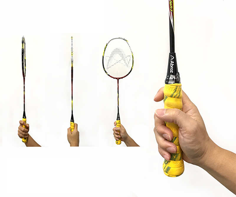cách cầm vợt cầu lông đúng cách giúp tâng cầu hiệu quả