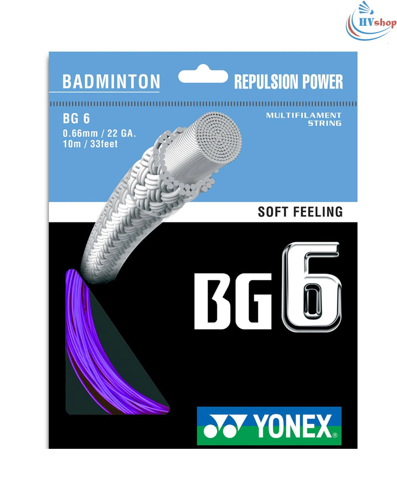 Cước căng vợt cầu lông Yonex BG 6