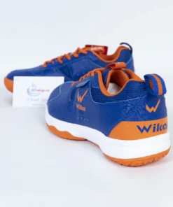 Giày cầu lông Wika Maru Xanh Cam