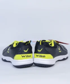 Giày cầu lông Wika Maru Đen xanh chuối