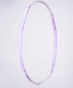 Kawasaki Glacier Tím Trắng - Mặt vợt nghiêng