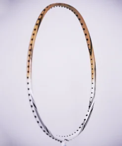 Lining Black-Iron Trắng - Mặt vợt nghiêng