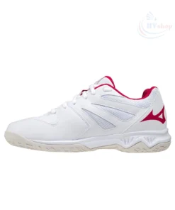 Giày cầu lông Mizuno Thunder Blade 3 - Trắng Kem Đỏ