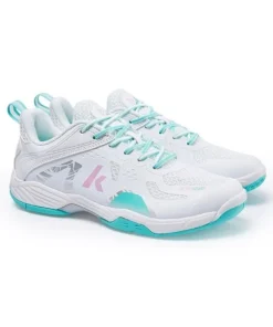 Giày cầu lông Kawasaki B3322 Trắng Xanh Ngọc