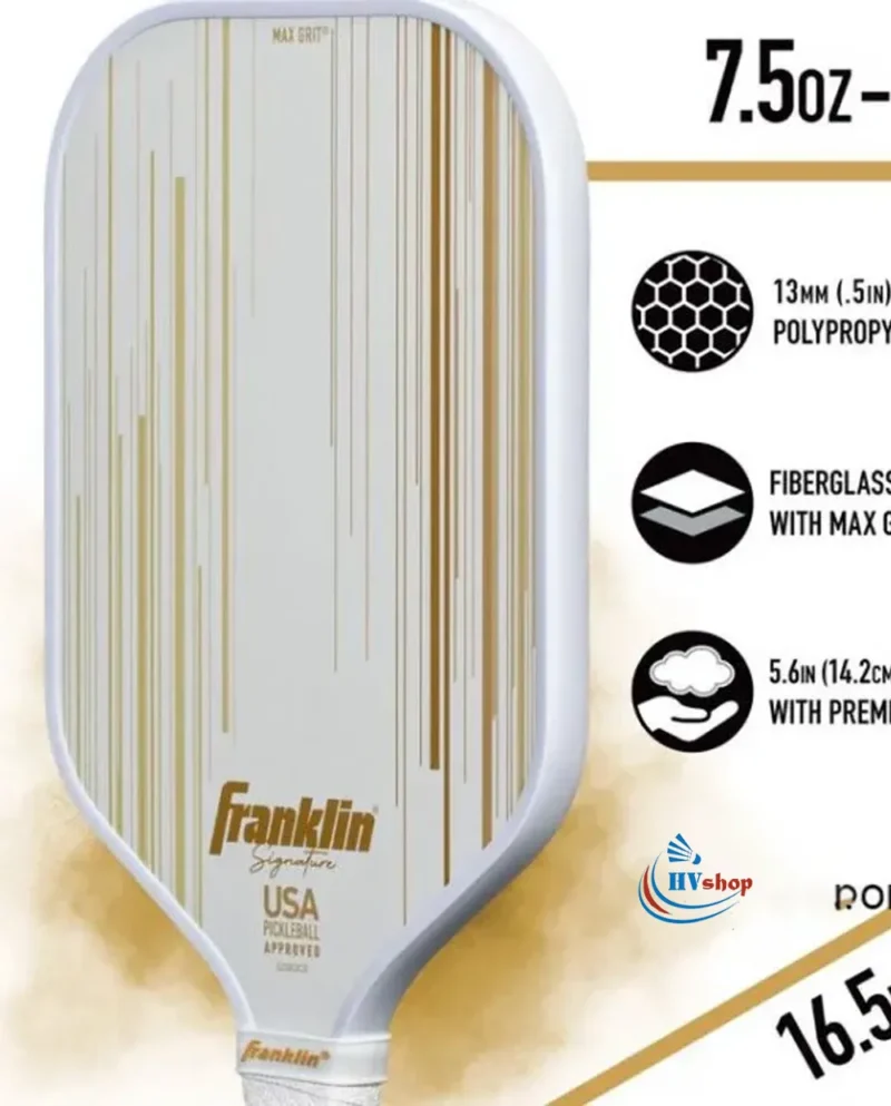 Franklin Signature Pro 13mm (218gr) - White/gold