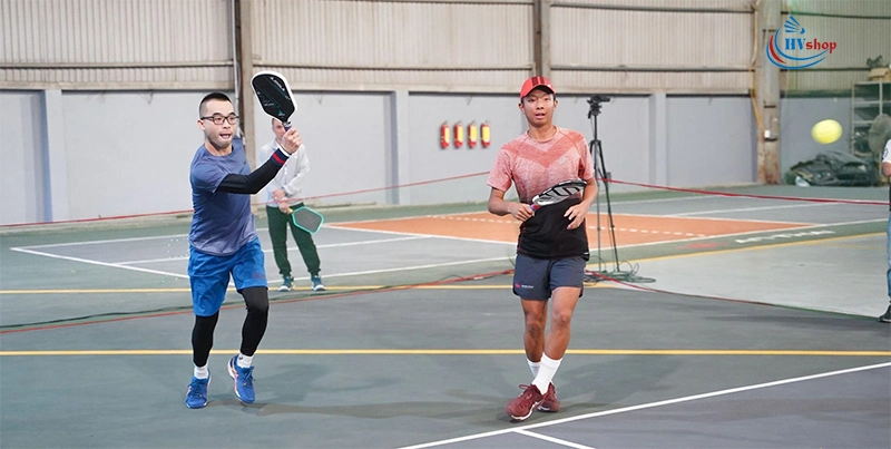 Quang Dương pickleball trong một giải đấu tại Việt Nam