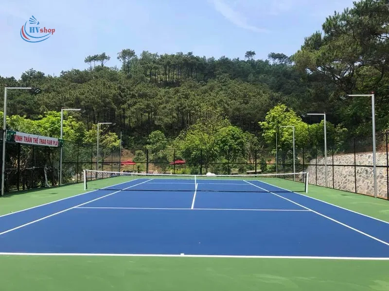 Khuôn viên sân Tennis - Pickleball Tuyên Sơn