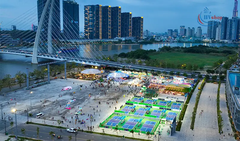 Sân pickleball D-Joy