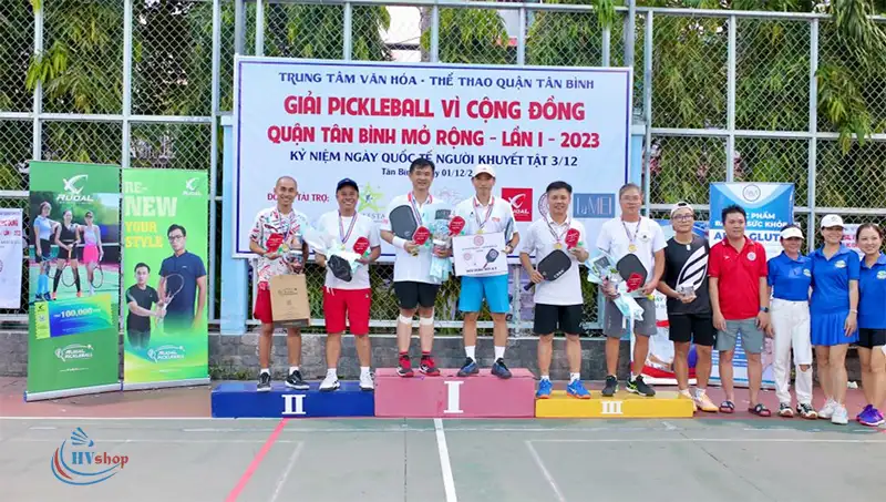 Sân Rudal pickleball thường xuyên tổ chức các giải đấu giao lưu phong trào