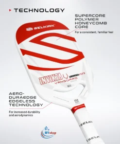 Selkirk Vanguard Power Air Invikta Red White