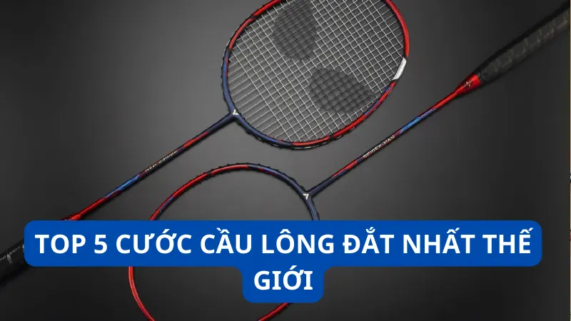 cước cầu lông đắt nhất thế giới