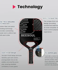 Beesoul PowerStrike Supreme Đen Trắng